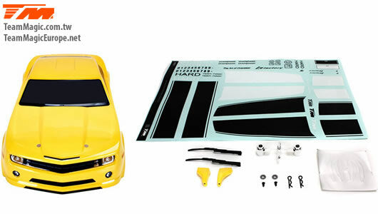 CMR Body Shell (no holes) E4D Yellow
