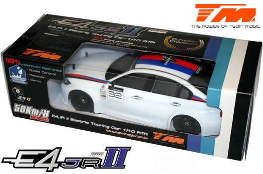 
                  
                    TEAM MAGIC E4JR II 1/10 EP Touring Car 320 brushed
                  
                