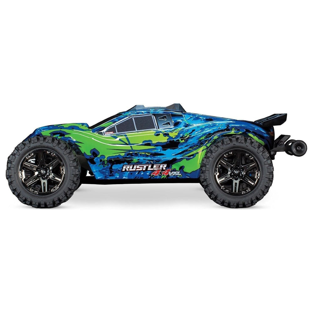 TRAXXAS RUSTLER 4X4 VXL 1:10 - GREEN-RC CAR-Traxxas-ProHobbies