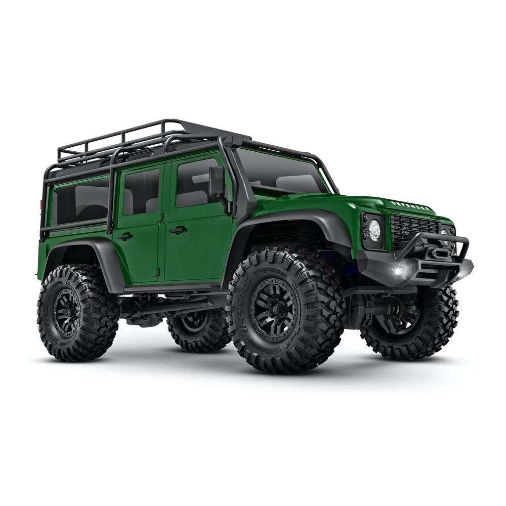 Traxxas TRX-4M 1/18 Land Rover Defender 4x4 RC Trail Crawler (Green) 97054-1-Traxxas-ProHobbies
