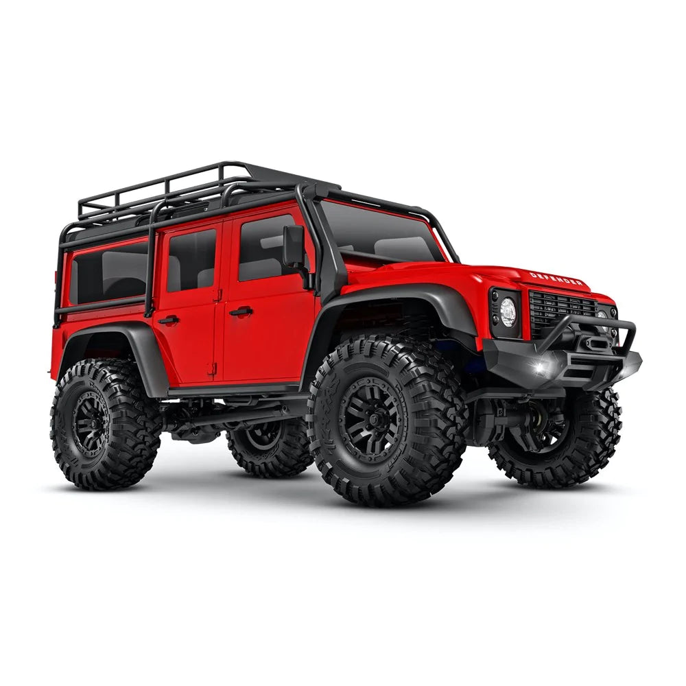 Traxxas TRX-4M 1/18 Land Rover Defender 4x4 RC Trail Crawler (RED) 97054-1-Traxxas-ProHobbies
