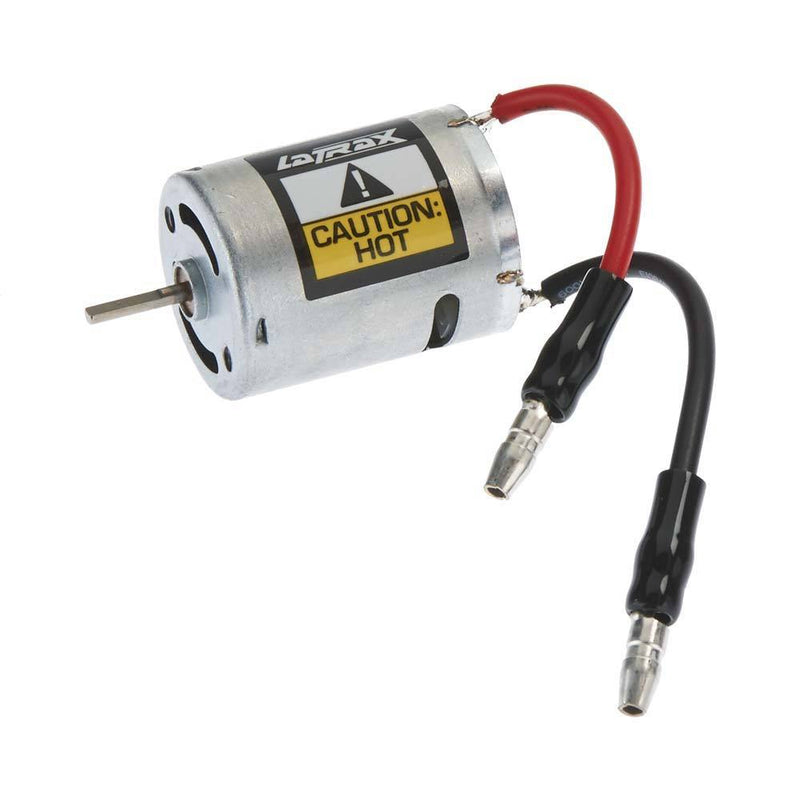 TRAXXAS 7575X: MOTOR 370 (28-TURN)(ASSEMBLED W/BULLET CONNECTOR) - 7575R