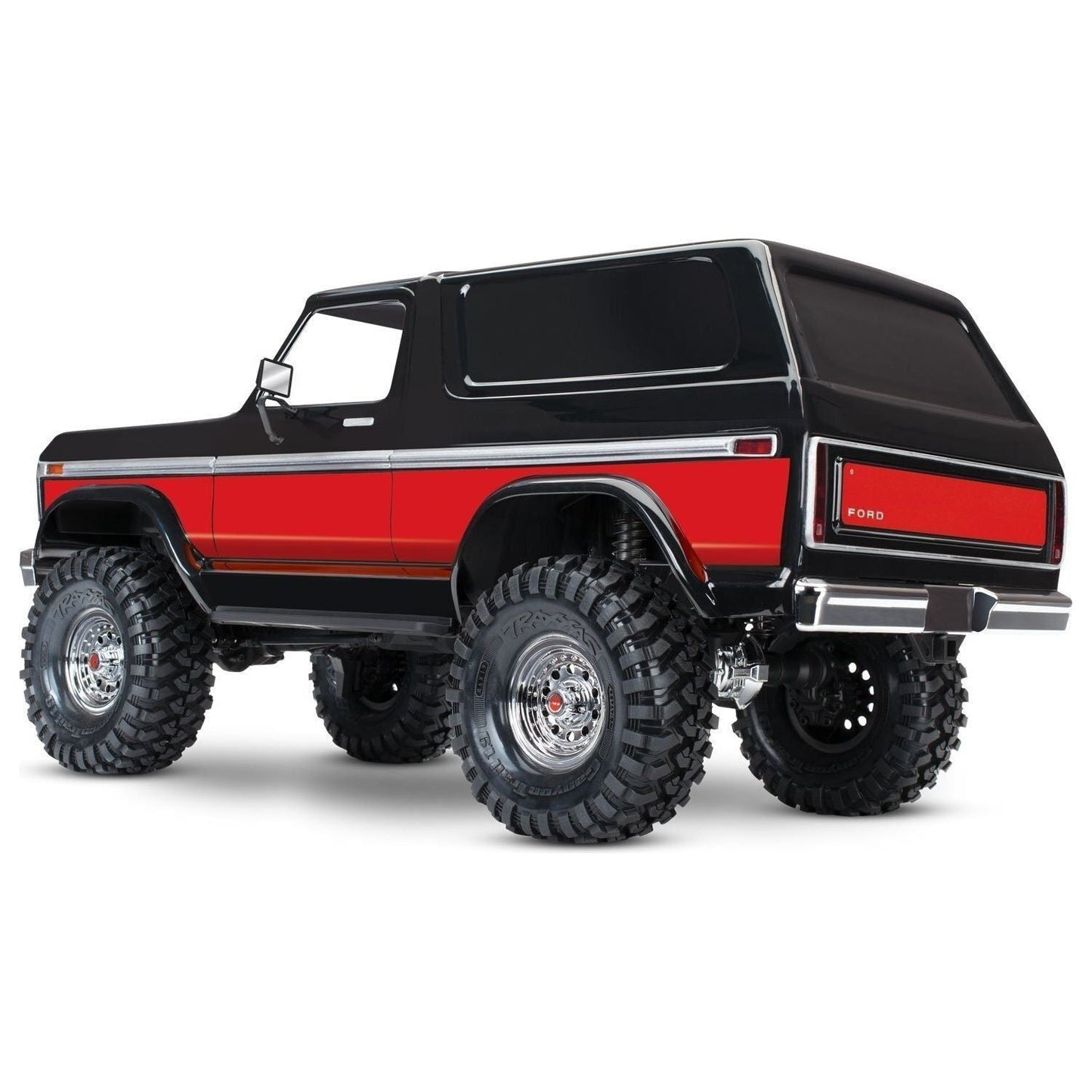 TRAXXAS TRX-4 RTR R/C Crawler Truck with BRONCO Body - RED-Traxxas-ProHobbies