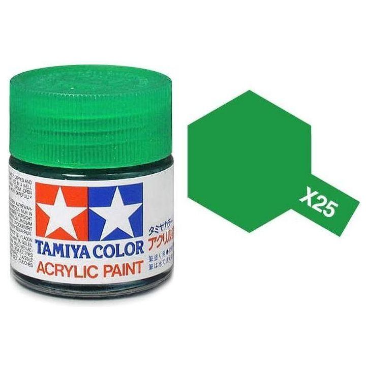 Tamiya Acrylic Mini x-25 CLEAR GREEN
