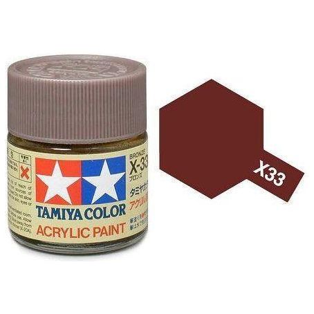 Tamiya Acrylic Mini x-33 BRONZE