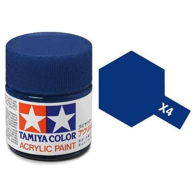 TAMIYA ACRYLIC MINI X-4 BLUE