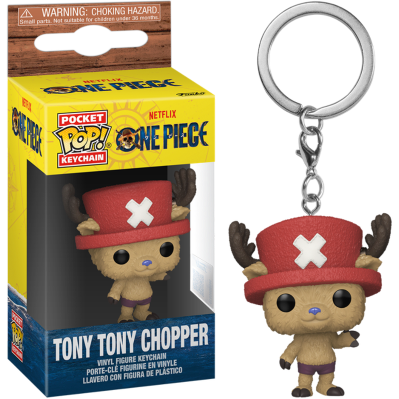 One Piece (2023) - Tony Tony Chopper Pocket Pop! Keychain