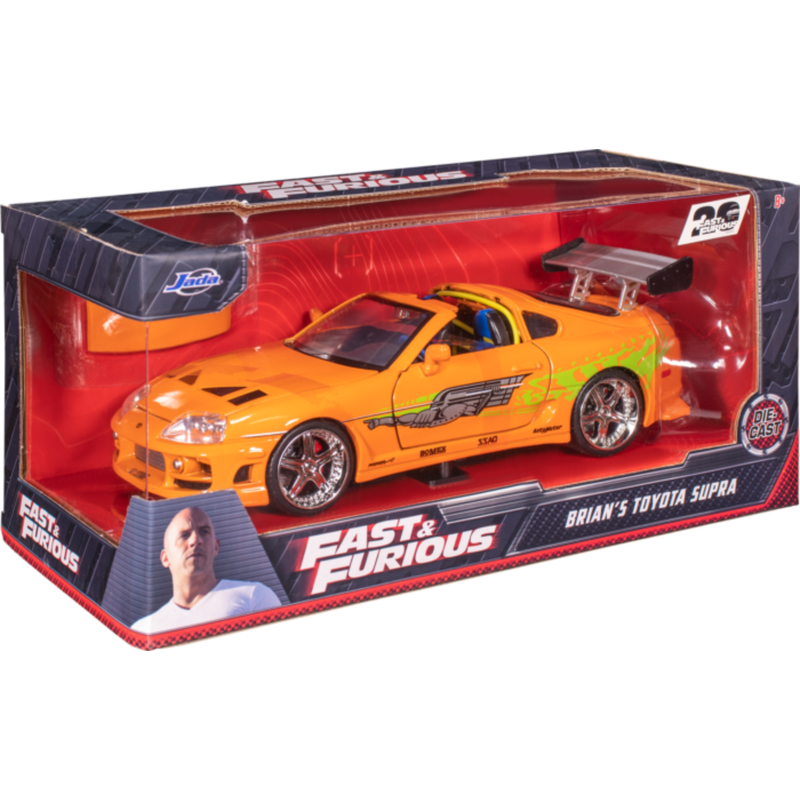 Fast and Furious - '95 Toyota Supra 1:24 Scale Hollywood Ride