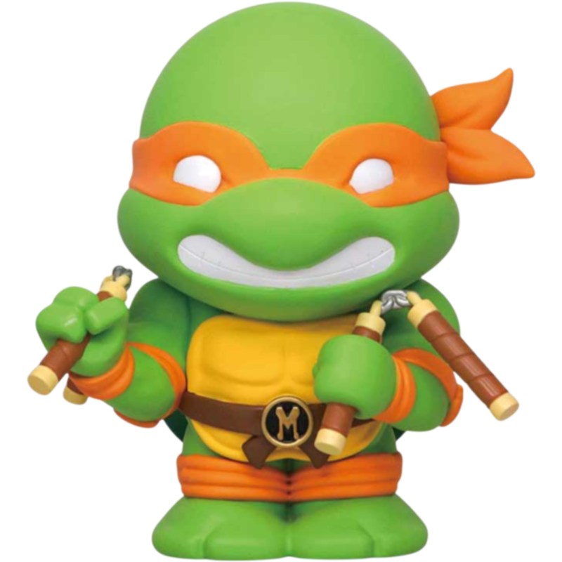 Teenage Mutant Ninja Turtles - Michelangelo 6" Figural PVC Money Bank