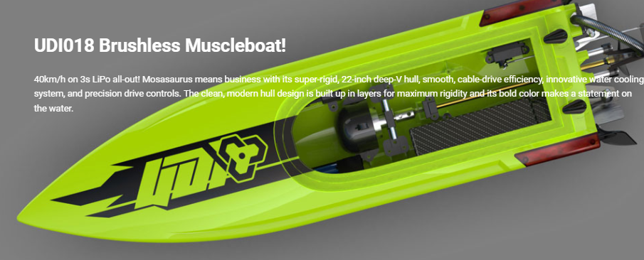 
                  
                    UDIRC Brushless Muscleboat
                  
                