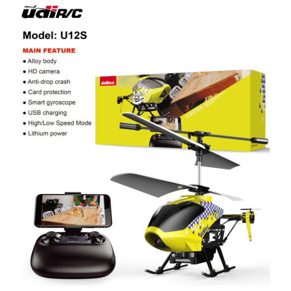 UDI WIFI & FPV Helicopter with Camera-UDI-ProHobbies