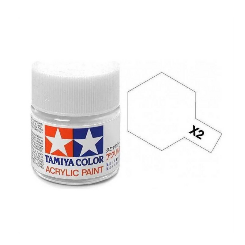 TAMIYA ACRYLIC MINI X-2 WHITE