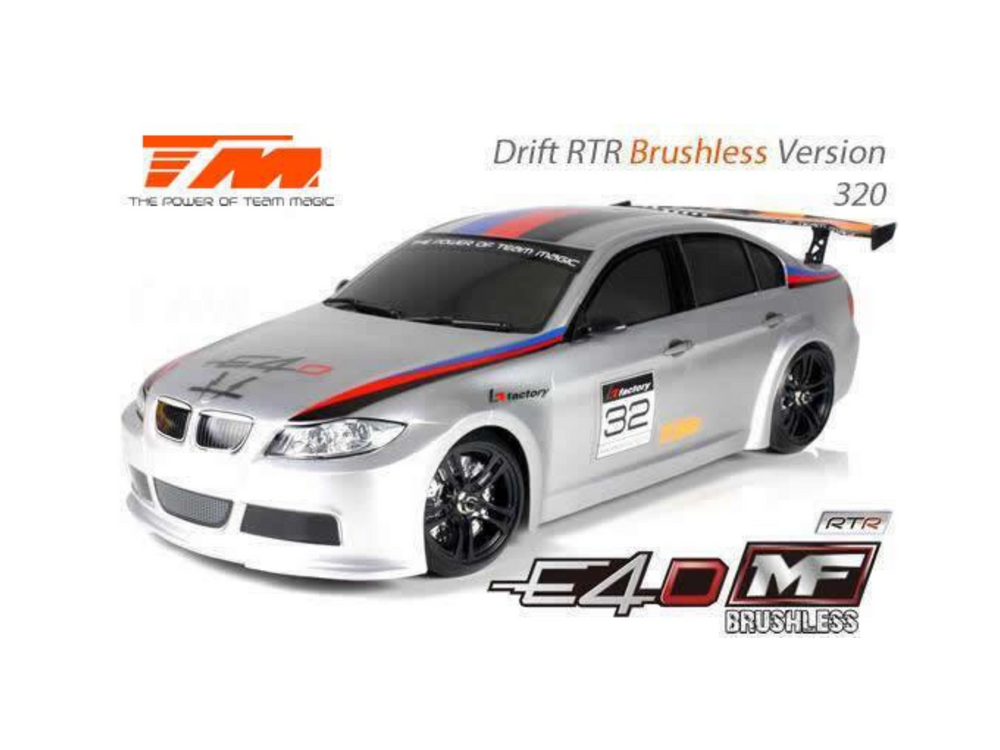 Team Magic - E4D Mf Brushless Drift Car Rtr- BMW 320