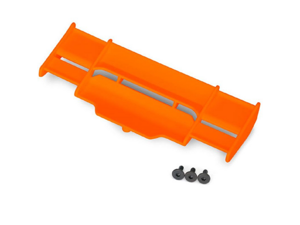 TRAXXAS WING RUSTLER 4X4 (ORANGE) 3X8 FCS (3)