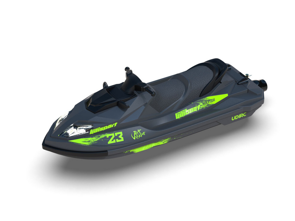 2.4G Brushed Jet Ski Boat Self-Righting Hull Design