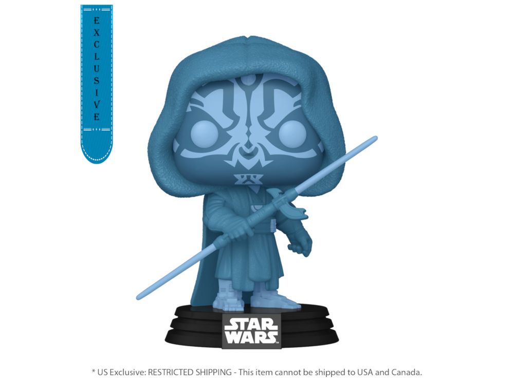 Star Wars: Darkside - Darth Maul (Hologram) US Exclusive Glow Pop! Vinyl [RS]