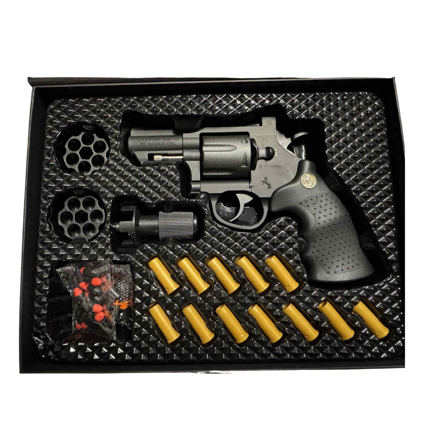 
                  
                    ZP Colt Ananconda .357 Snubnose Foam Dart Pistol
                  
                