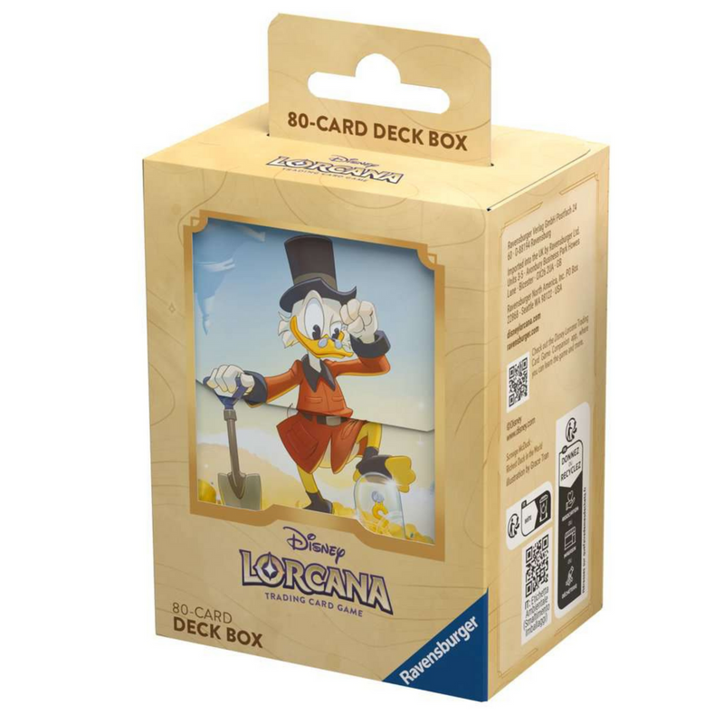 Disney Lorcana - Into the Inklands Set 3 Deck Box Scrooge McDuck