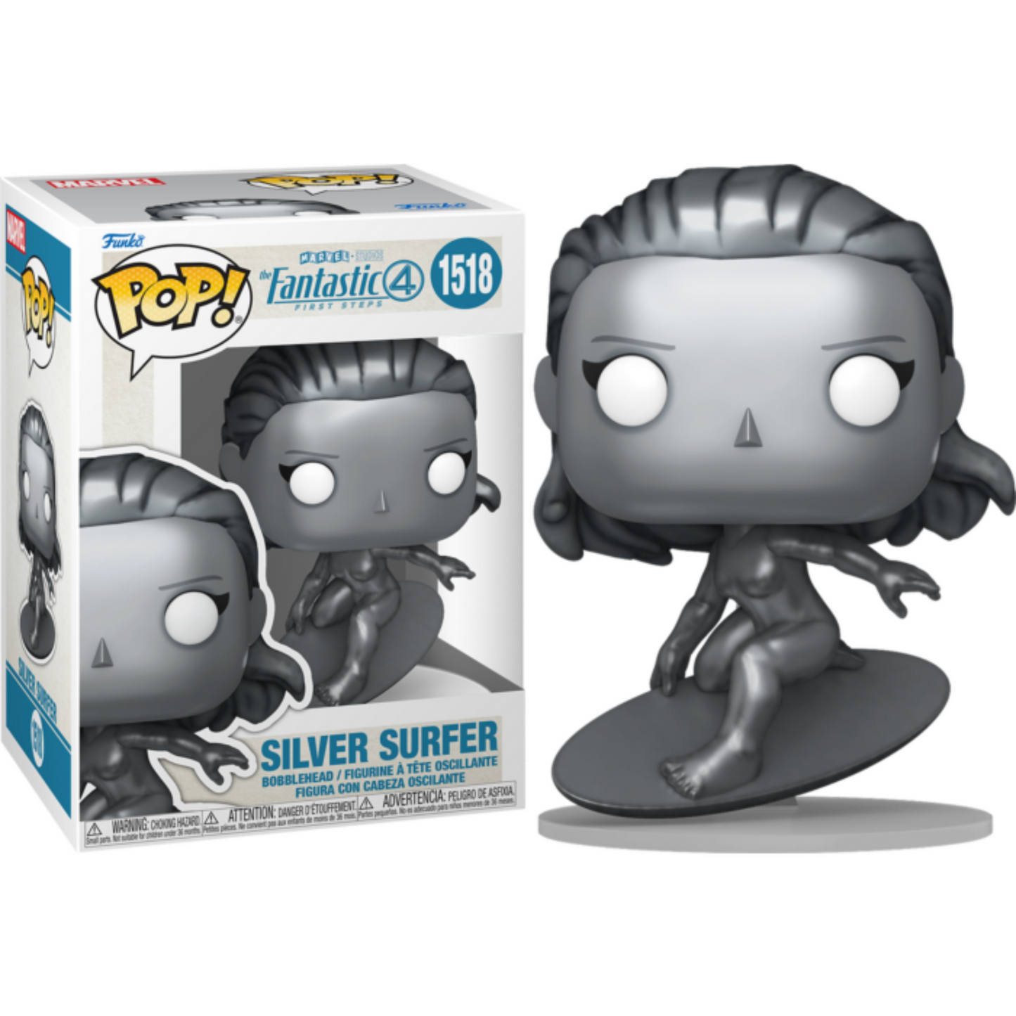 
                  
                    Fantastic 4 (2025) - Silver Surfer Pop!
                  
                