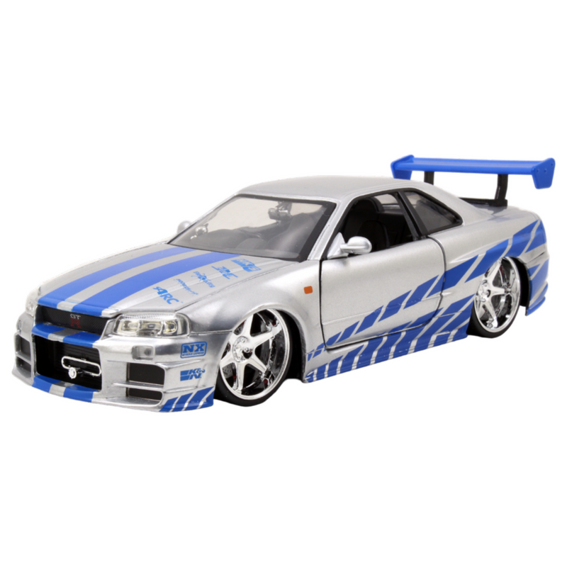Fast and Furious - '02 Nissan Skyline GT-R 1:24 Scale Hollywood Ride