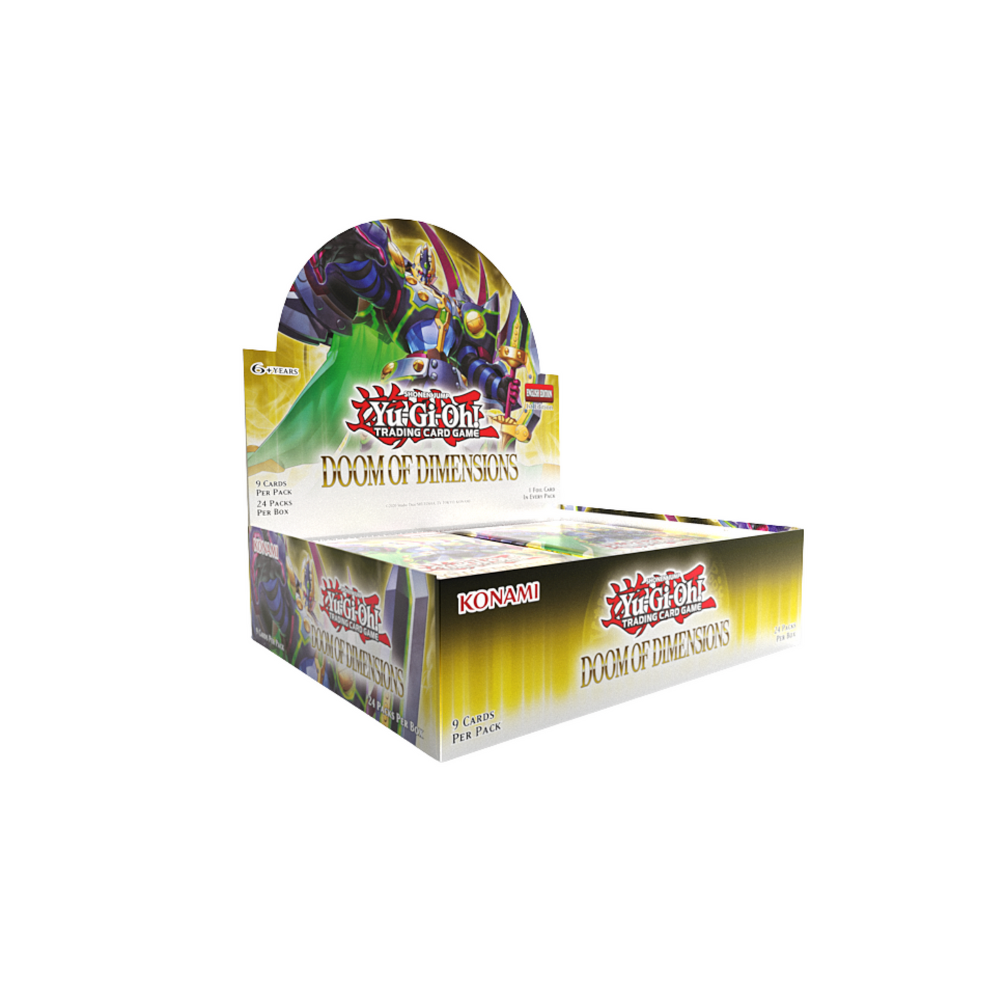 
                  
                    YuGiOh Doom Of Dimensions - 9 x Card Booster
                  
                
