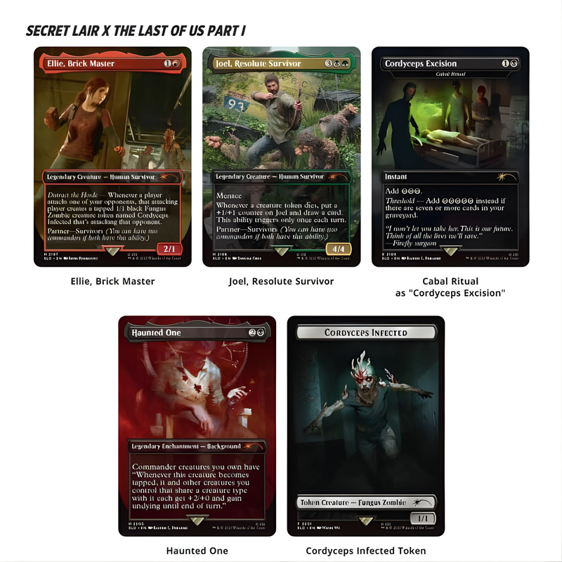 MTG Secret Lair x The Last of Us: Part I (Non-Foil)