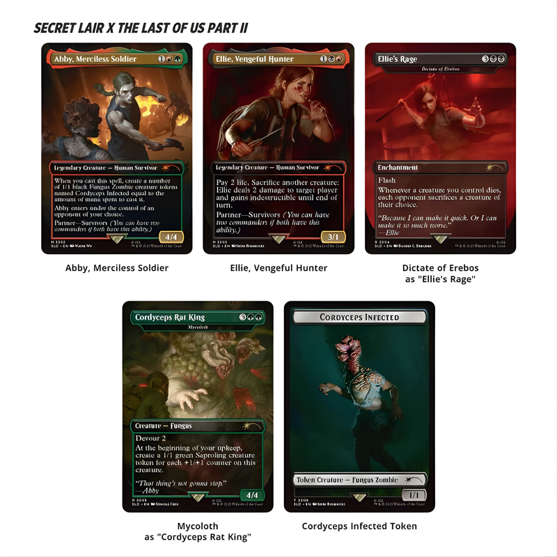 MTG Secret Lair x The Last of Us: Part II (Non-Foil)