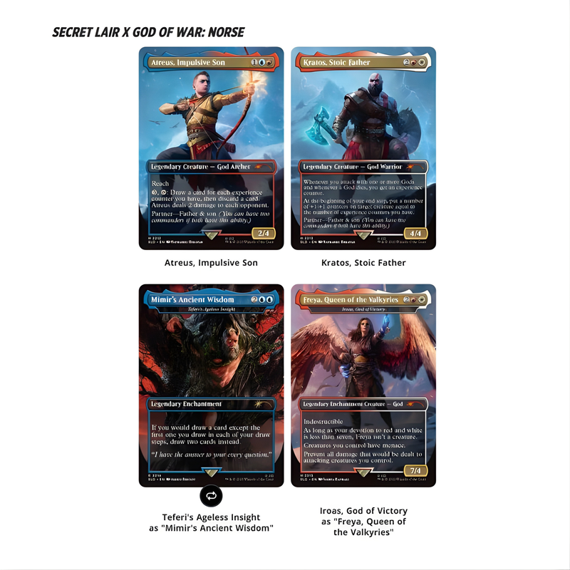 MTG Secret Lair x God of War: Norse (Non-Foil)