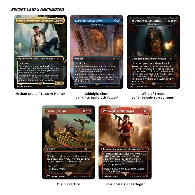 MTG Secret Lair x Uncharted (Non-Foil)