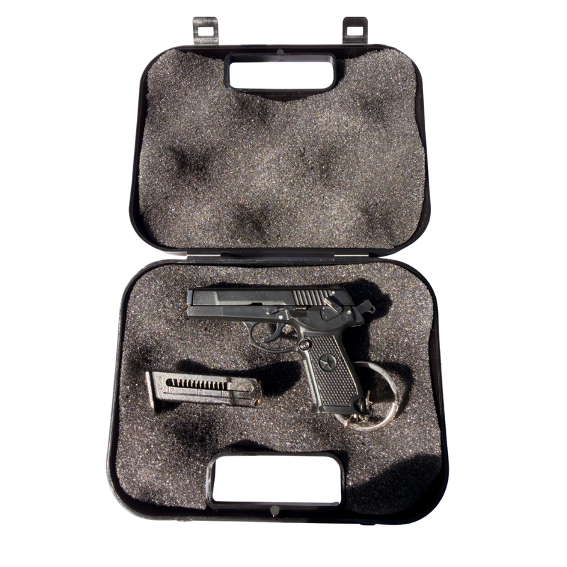 Mini QSZ Scorpian Keychain – Slide Action with Imitation Round