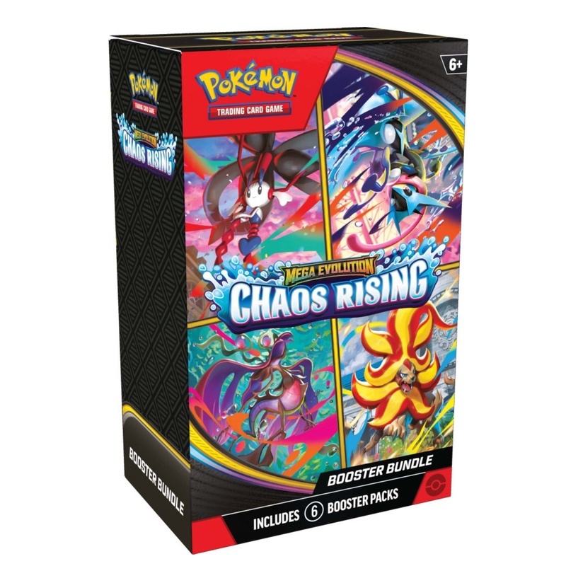 Pokémon TCG: Mega Evolution Chaos Rising Booster Bundle