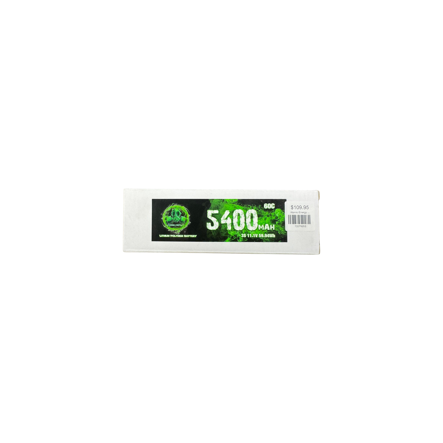 
                  
                    Atomic Energy - 11.1v Lipo Battery 5400mAh 60c 3s-ESSENTIALS-Atomic Energy-ProHobbies
                  
                
