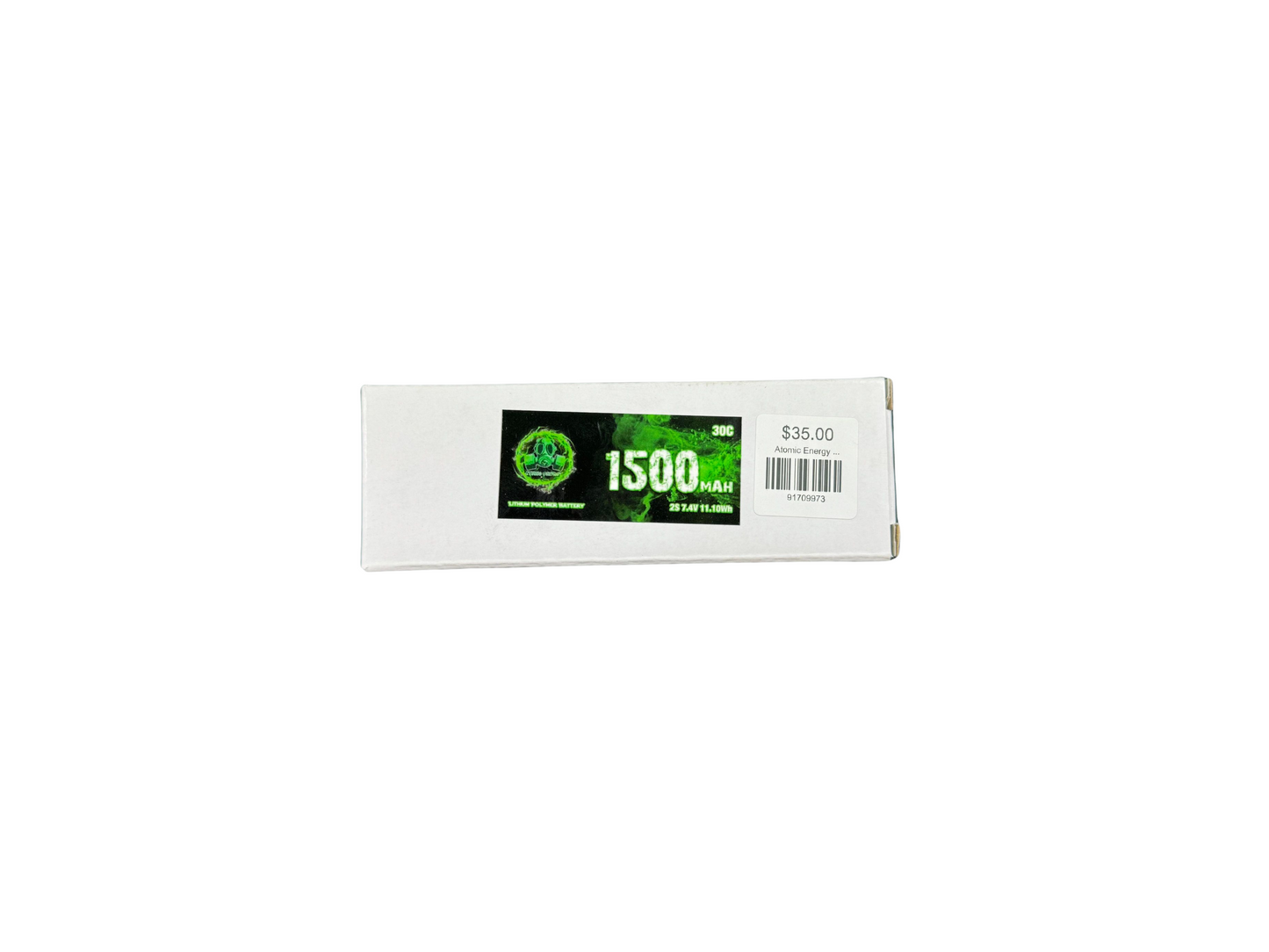 
                  
                    Atomic Energy - 7.4v Lipo Battery 1500mAh 30c 2s
                  
                