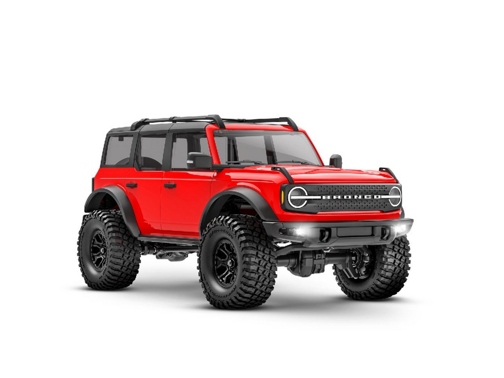 Traxxas TRX-4M 1/18 Ford Bronco 4x4 RC Trail Crawler (RED) 97074-1