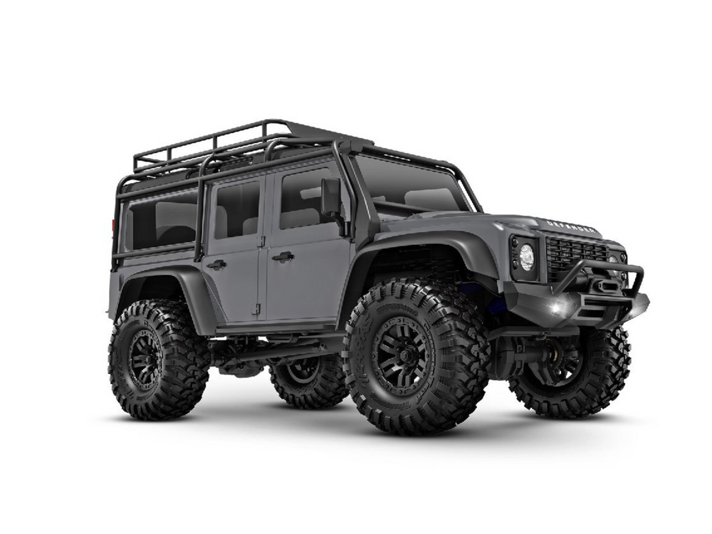 Traxxas TRX-4M 1/18 Land Rover Defender 4x4 RC Trail Crawler (Silver) 97054-1