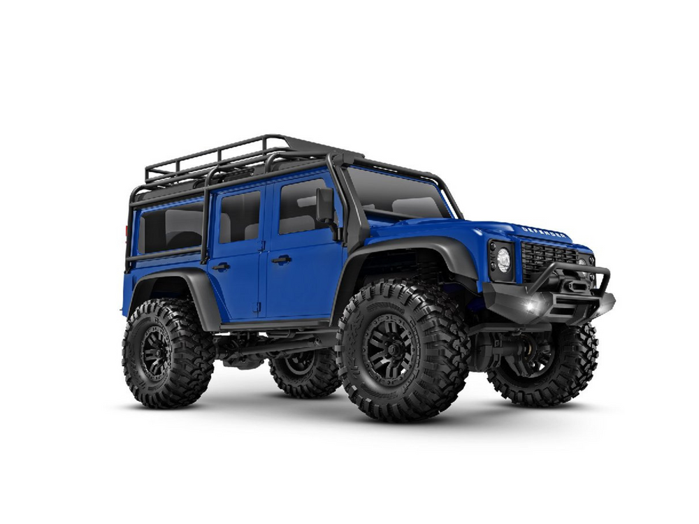 Traxxas TRX-4M 1/18 Land Rover Defender 4x4 RC Trail Crawler (Blue) 97054-1