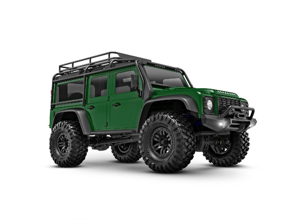 Traxxas TRX-4M 1/18 Land Rover Defender 4x4 RC Trail Crawler (Green) 97054-1