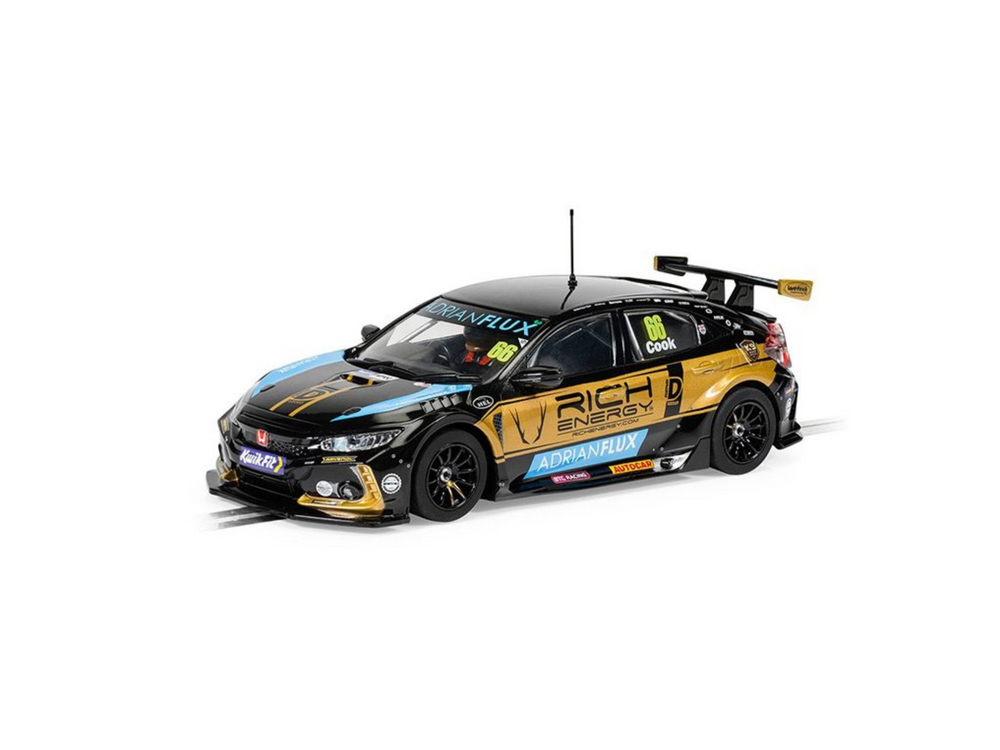 SCALEXTRIC HONDA CIVIC FK8 TYPE R - BTCC 2022 -BTC RACING JOSH COOK