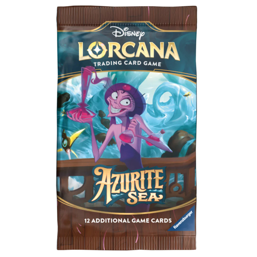 
                  
                    Disney Lorcana TCG Azurite Sea Single Booster Pack
                  
                