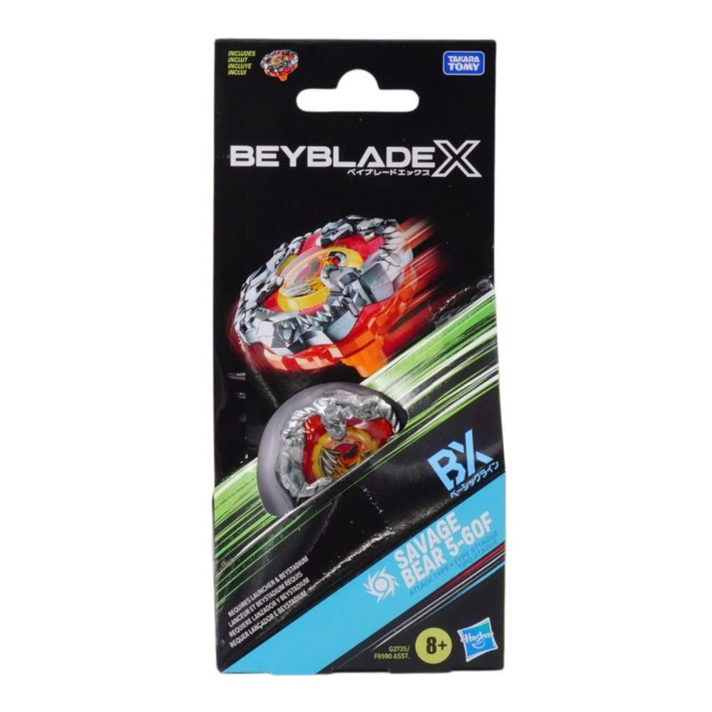 Beyblade X Savage Bear 5-60F BX Booster Pack