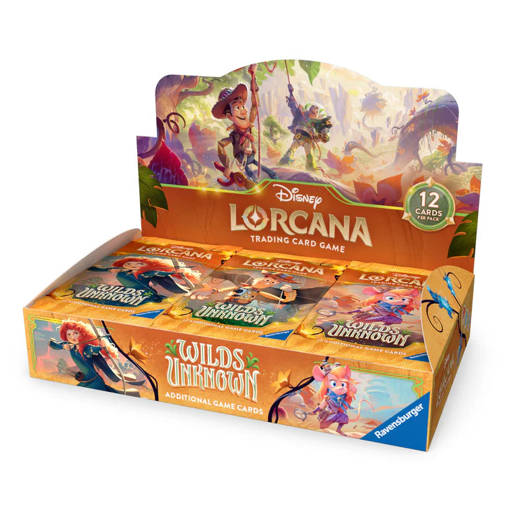Disney Lorcana Set 12 Play Booster Box: Wilds Unknown