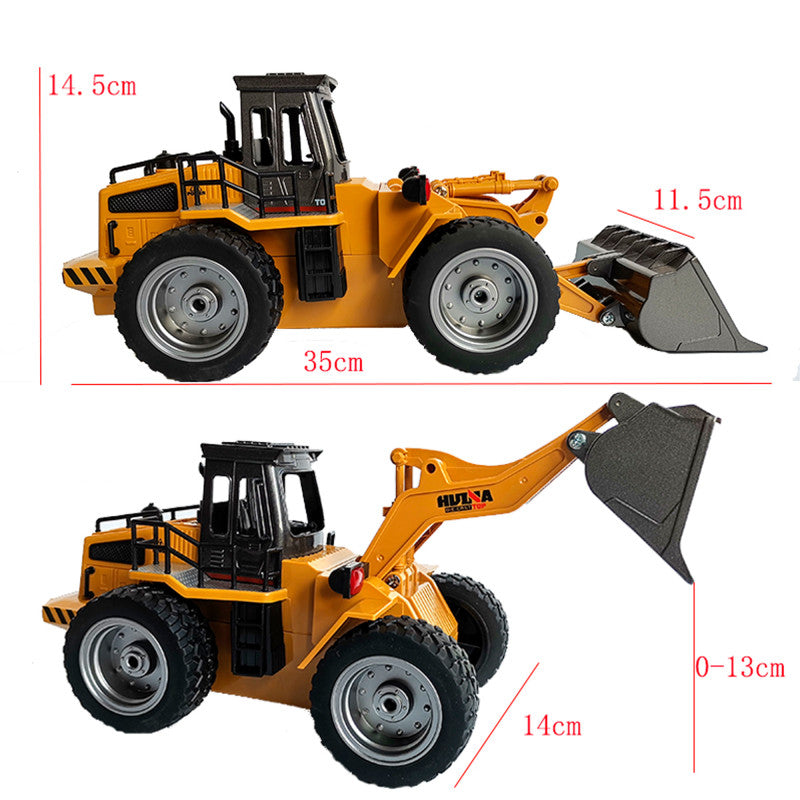 
                  
                    Huina 1532 1：18 Nine-channel semi-alloy Remote Control Bulldozer (2024 Model )
                  
                