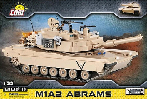 
                  
                    Cobi Armed Forces - Abrams M1A2 1:35 (802 pieces)
                  
                