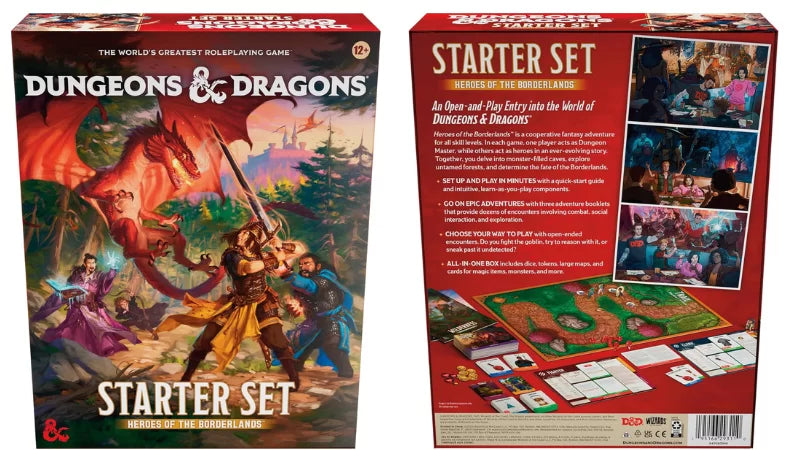Dungeons & Dragons Starter Set Heroes of The Borderlands