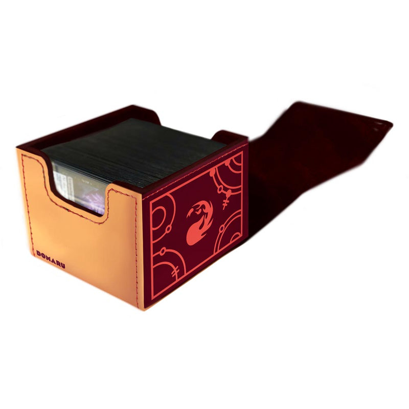 Gatherers' Tavern DOMARU Deck Box - Cinder Red (MTG Lorwyn Eclipsed)