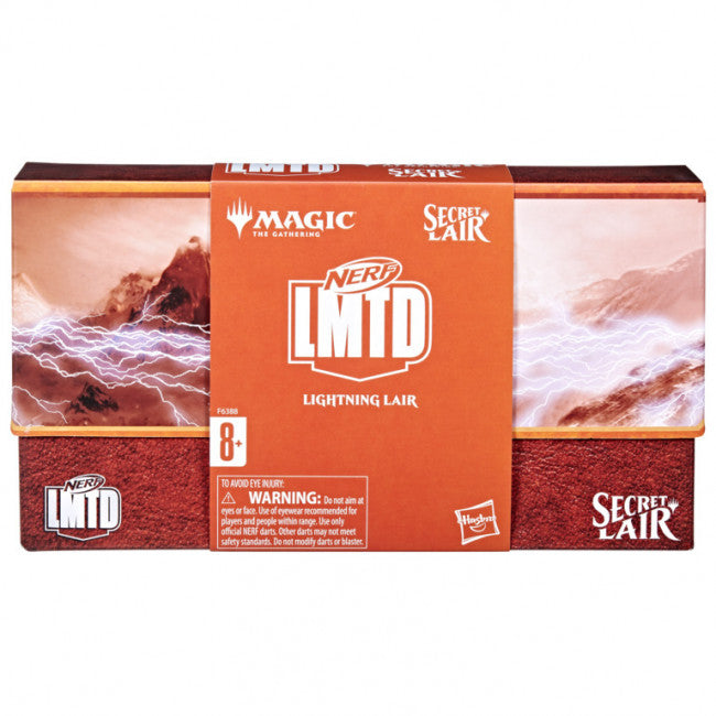 
                  
                    Nerf X Magic: The Gathering Secret Lair Blaster (+2 Exclusive MTG Lightning Bolt Cards)
                  
                