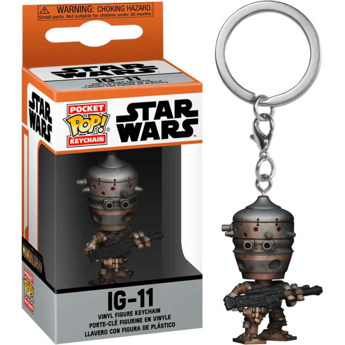 Star Wars: Mandalorian - IG-11 Pop! Keychain