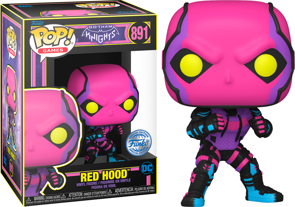 Gotham Knights - Red Hood Blacklight Pop! Vinyl Figure