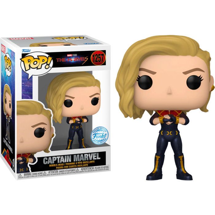 The Marvels (2023) - Captain Marvel Ready to Fight Pop! Vinyl Figure