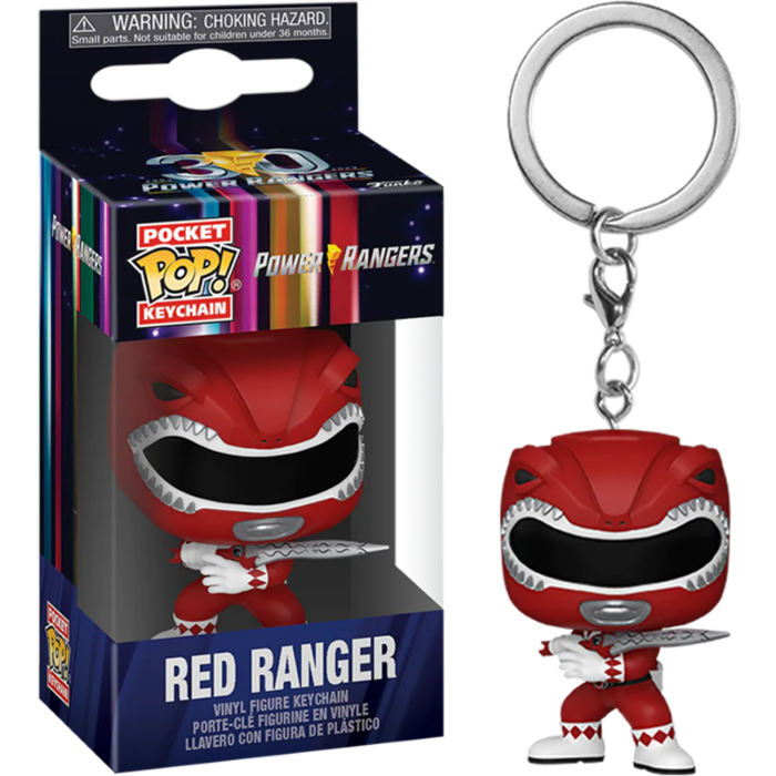 Power Rangers 30th - Red Ranger Pop! * Keychain
